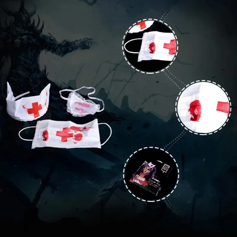 3pcs/Set Halloween Bloody Nurs - Cosplay Prop Kit reseña y precio