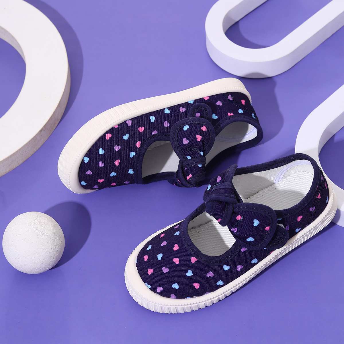 Girls' Canvas Shoes, Casual Sn - Velcro Hook Loop reseña y precio