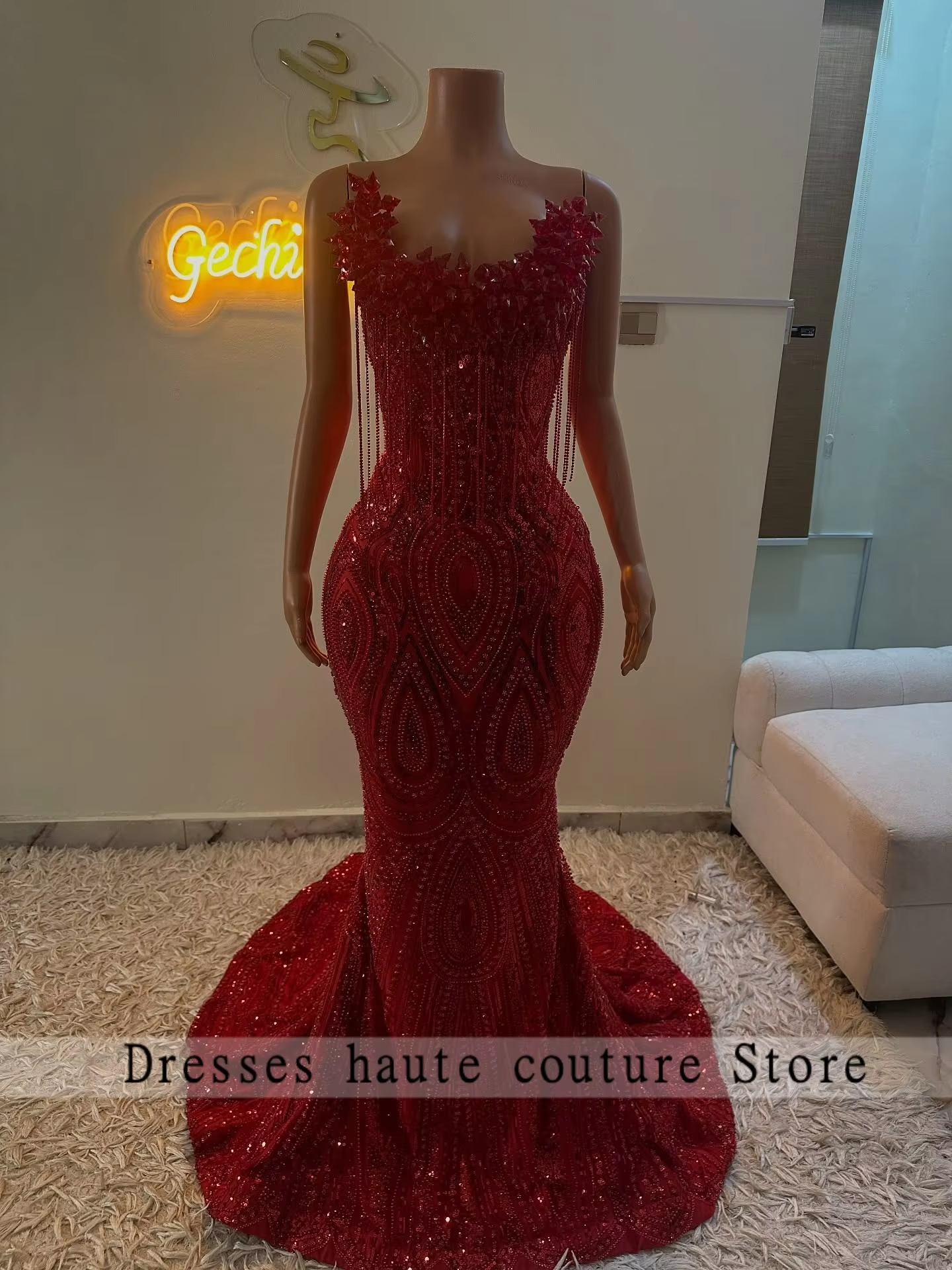 Red Beading Sequin Diamond Pro - Briar Cosplay Prop reseña y precio