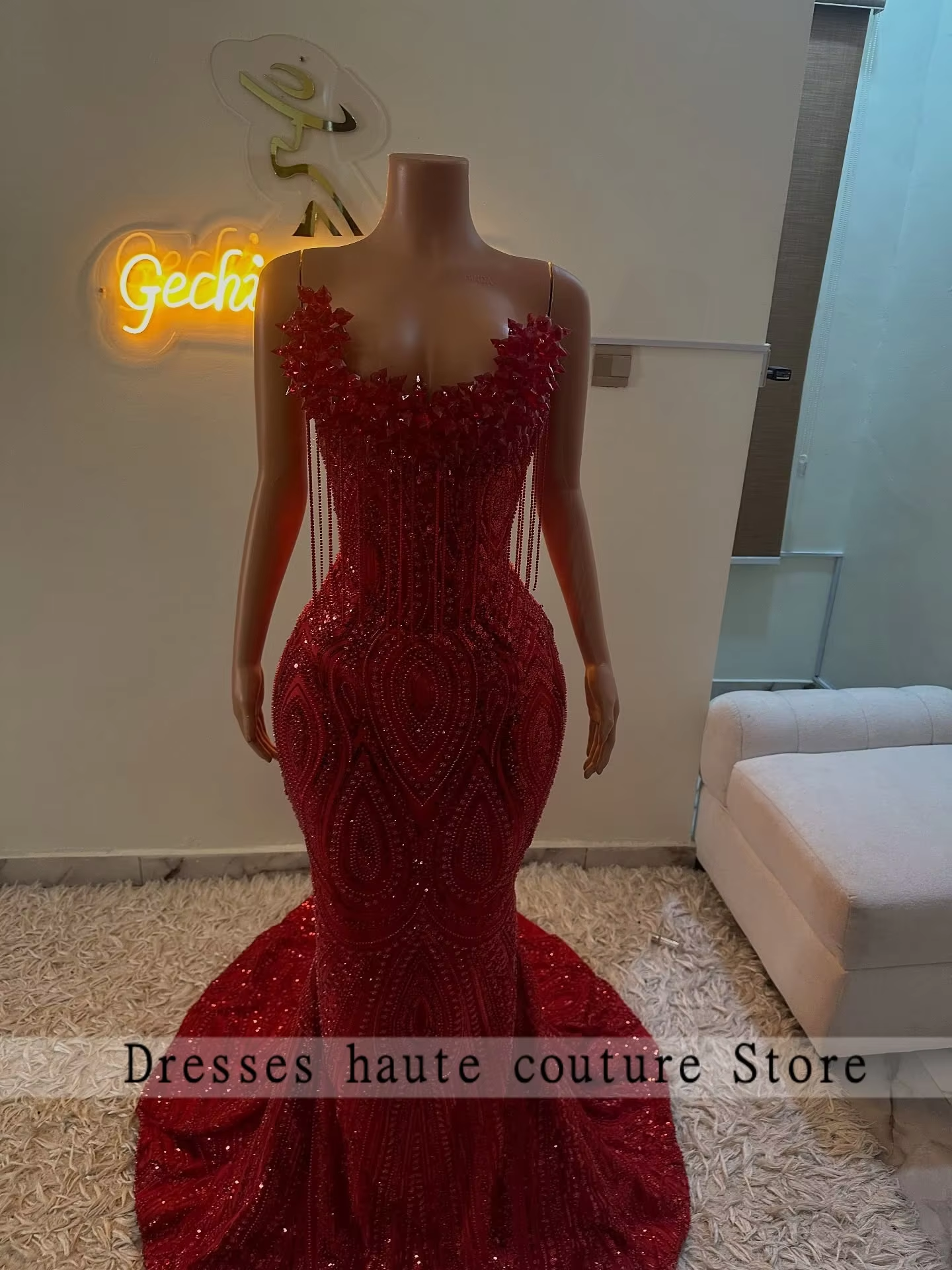 Red Beading Sequin Diamond Pro - Briar Cosplay Prop reseña y precio