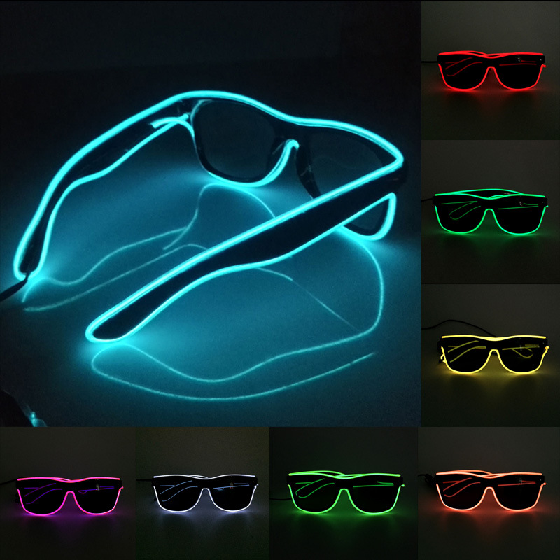 1PC Flashing EL Wire Led Glass - Led El Wire reseña y precio