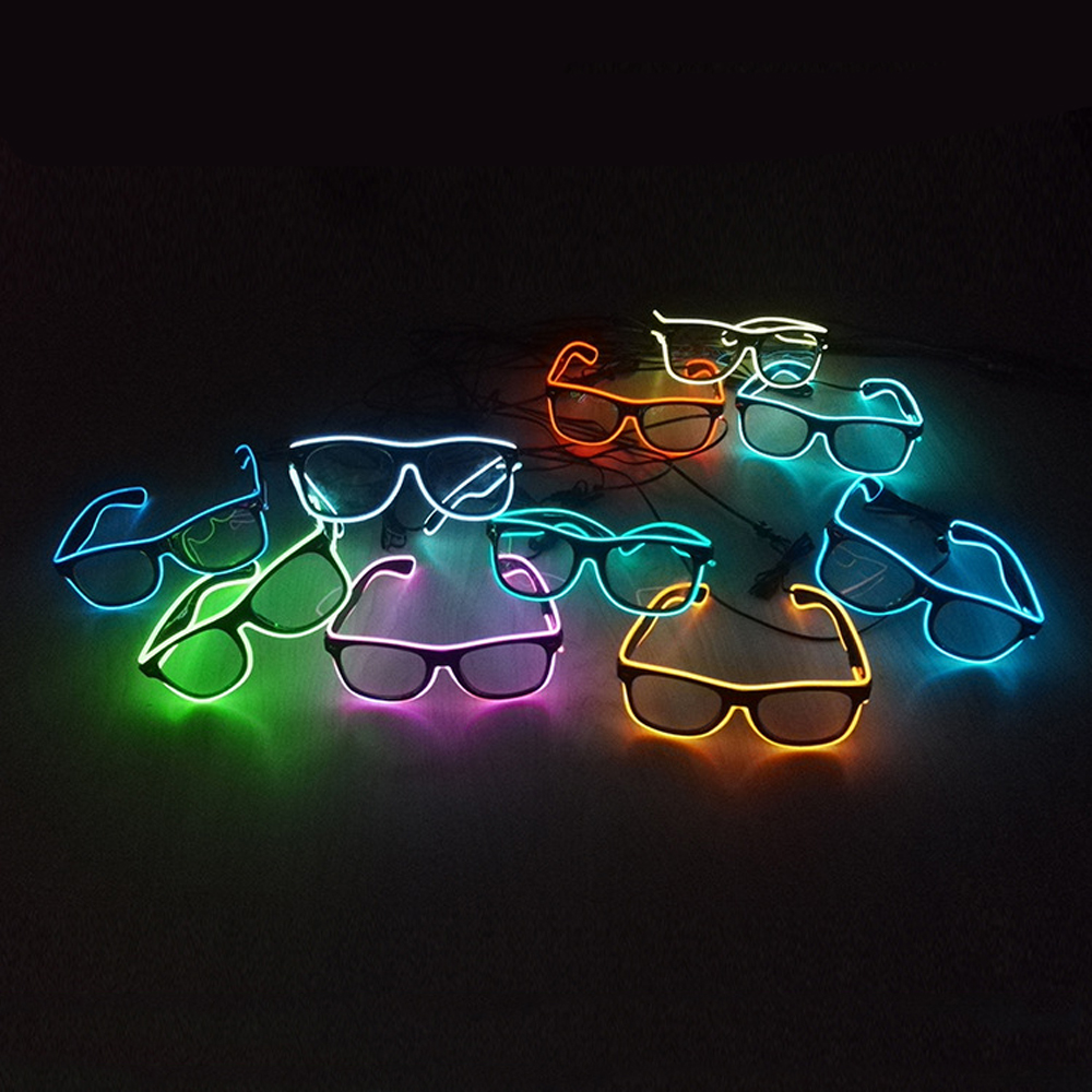 1PC Flashing EL Wire Led Glass - Led El Wire reseña y precio