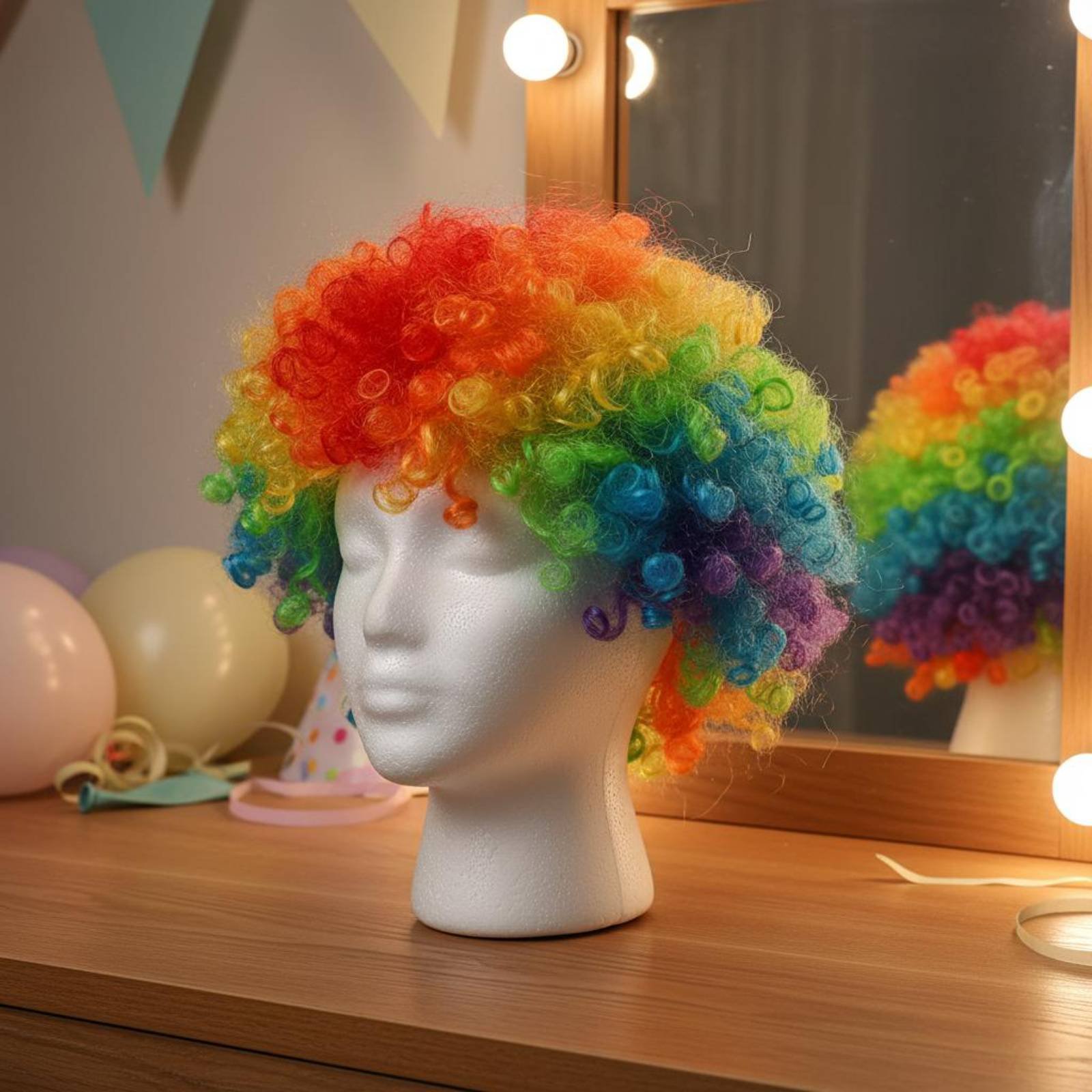 Clown Costume Set Funny Party  - Easy Cosplay Prop reseña y precio